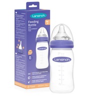 LANSINOH ANTI-KOLICKÁ FĽAŠA 240ml PÁSKA MEDIUM FLOW 3m+ NATURALWAVE