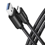 USB-C – kábel USB-A 3.2 Gen 1 BUCM3-AM20AB, 2m, 3A USB-C – kábel USB-A 3.2 Gen 1 BUCM3-AM20AB, 2m, 3A