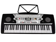 KLÁVESNICA Organ Klavír MK-2061 MIKROFÓN + STOJAN