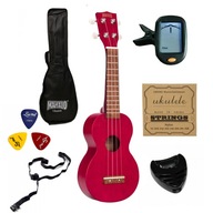 RED Soprán Ukulele Mahalo Kahiko SET RED Soprán Ukulele Mahalo Kahiko SET