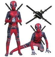 OUTFITY DEADPOOL KOSTUM +2 MEČE 146/152 OUTFITY DEADPOOL KOSTUM +2 MEČE 146/152