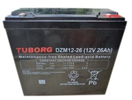 Gélová batéria Tuborg DZM12-26 12V 26Ah AGM