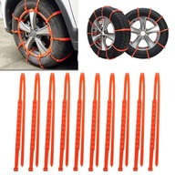 10 kusov zimných snehových reťazí na auto 10 kusov zimných snehových reťazí na auto