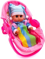 Detská bábika kolíska na nosenie baby 4v1
