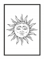 OBRAZOVÝ PLAGÁT V RÁME 53x73 cm Sun P884 OBRAZOVÝ PLAGÁT V RÁME 53x73 cm Sun P884