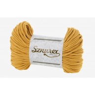 Bavlnená šnúrka 5mm, farby - HORČICA Bavlnená šnúrka 5mm, farby - HORČICA