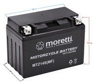 Akumulátor Moretti AGM (Gel) MTZ14S