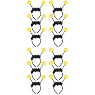 12ks LED Bee Headband Glow Čelenka do vlasov