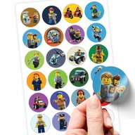 24 POLICAJNÝCH NÁLEPOK LEGO CITY DUKE VE SKVELEJ KVALITE 24 POLICAJNÝCH NÁLEPOK LEGO CITY DUKE VE SKVELEJ KVALITE