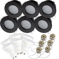 6x Hermetické Svietidlo + LED GU10 1,5W SOFFIT 6x Hermetické Svietidlo + LED GU10 1,5W SOFFIT