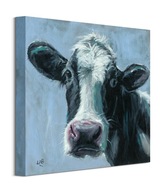 Obraz na plátne Louise Brown Mabel the Cow 40x40 cm Obraz na plátne Louise Brown Mabel the Cow 40x40 cm