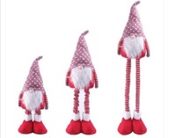 Gnome Gnome Vianočné teleskopické nohy Gnome Gnome Gnome Vianočné teleskopické nohy Gnome