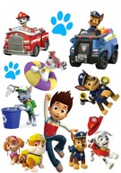 Veľká súprava fondánovej potlače tort PAW PATROL Veľká súprava fondánovej potlače tort PAW PATROL