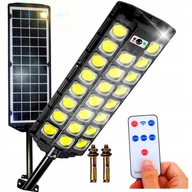 COB SOLAR POULIČNÁ LAMPA 2000W SÚMRAK POHYBOVÝ SENZOR + DIAĽK.