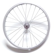 20″ strieborné hliníkové a oceľové zadné koleso, 31882 20″ strieborné hliníkové a oceľové zadné koleso, 31882