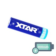 XTAR 3,7V 800mAh lítium-iónová batéria typu 14500 AA (R6) chránená XTAR 3,7V 800mAh lítium-iónová batéria typu 14500 AA (R6) chránená