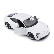 Porsche Taycan Turbo S biely 1:24 Bburago 18-21098 Porsche Taycan Turbo S biely 1:24 Bburago 18-21098