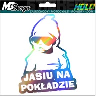 Nálepka na okno JASIU ON BOARD HOLOGRAM Nálepka na okno JASIU ON BOARD HOLOGRAM