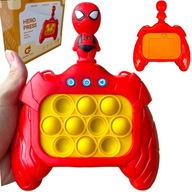 ELEKTRONICKÁ ARKÁDOVÁ HRA POP IT KONZOLA PUSH SPIDERMAN 80 ÚROVNÍ! ELEKTRONICKÁ ARKÁDOVÁ HRA POP IT KONZOLA PUSH SPIDERMAN 80 ÚROVNÍ!