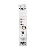 1-KANÁLOVÝ MODULOVÝ RÁDIOVÝ PRIJÍMAČ ZAMEL ROM-01 1-KANÁLOVÝ MODULOVÝ RÁDIOVÝ PRIJÍMAČ ZAMEL ROM-01