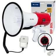 MEGAFÓN SIRÉNA ALARM MIKROFÓN EXTRA HLASITÝ NA POCHODY A PROTESTY 30W 108dB HQ MEGAFÓN SIRÉNA ALARM MIKROFÓN EXTRA HLASITÝ NA POCHODY A PROTESTY 30W 108dB HQ