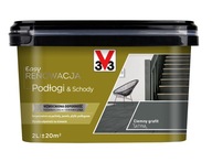 V33 Podlahy a schody Renovácia Tmavý grafit 2L V33 Podlahy a schody Renovácia Tmavý grafit 2L