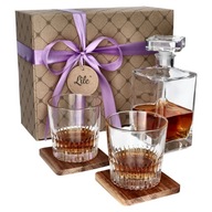 Sada karafy na whisky 0,7 l ako darček Sada karafy na whisky 0,7 l ako darček