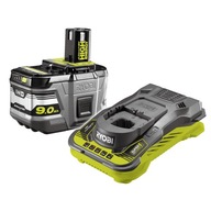 18V štartovacia súprava: 1x 9,0Ah RB18L90 batéria + RC18150 Ryobi ONE+ nabíjačka