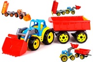Traktor s prívesom Traktor Bagr 65 cm Technok 3688 Traktor s prívesom Traktor Bagr 65 cm Technok 3688