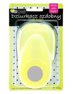DEKORATÍVNY KRUHOVÝ DIEROVAČ, VEĽKÝ, 4,5 cm DEKORATÍVNY KRUHOVÝ DIEROVAČ, VEĽKÝ, 4,5 cm
