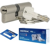 GERDA PRO SYSTEM X 35/60 95mm cylindrická vložka zámku dverí proti vlámaniu GERDA PRO SYSTEM X 35/60 95mm cylindrická vložka zámku dverí proti vlámaniu