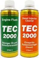TEC2000 SET Umývanie vstrekovačov zapnuté, prepláchnutie motora