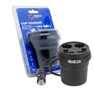 NABÍJAČKA SPARCO POHÁRKY 2 x 3,1A + VOLTMETER NABÍJAČKA SPARCO POHÁRKY 2 x 3,1A + VOLTMETER