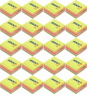 Stick'n Notes 51x51mm 250k neónových farieb x20