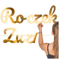 Banner Garland dekoratívna narodeninová dekorácia na ročné narodeniny s menom Banner Garland dekoratívna narodeninová dekorácia na ročné narodeniny s menom