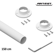 Šatníková tyč 150 cm + úchyty Výrobca PL Šatníková tyč 150 cm + úchyty Výrobca PL