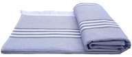 UTERÁK FOUTA HAMAN PÁSKY MODRÝ VEĽKÝ ABSORBENT UTERÁK FOUTA HAMAN PÁSKY MODRÝ VEĽKÝ ABSORBENT