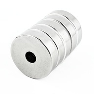 NEODYMOVÝ PRSTEŇOVÝ MAGNET 20x5x5 - 5 KS NEODYMOVÝ PRSTEŇOVÝ MAGNET 20x5x5 - 5 KS