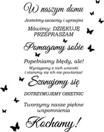 Nálepka na stenu v NÁŠ DOM 120X60 č.129 Nálepka na stenu v NÁŠ DOM 120X60 č.129