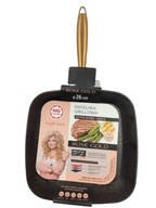 MG HOME ROSE GOLD grilovacia panvica 26 cm, nepriľnavý povrch MG HOME ROSE GOLD grilovacia panvica 26 cm, nepriľnavý povrch