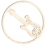 drevená makramé 38cm gitara GE214 drevená makramé 38cm gitara GE214