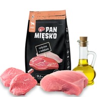 PAN MEAT Teľacie mäso s morkou 9kg XL dospelých psov veľkých plemien PAN MEAT Teľacie mäso s morkou 9kg XL dospelých psov veľkých plemien