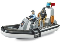 Bruder 62733 Policajný čln s figúrkou potápača Bruder 62733 Policajný čln s figúrkou potápača