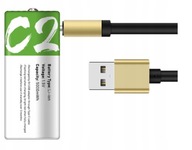 BATÉRIE NABÍJACIE TYČE USB-C R14 BATÉRIE NABÍJACIE TYČE USB-C R14