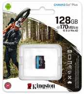 Micro SD pamäťová karta KINGSTON GO! Plus 128GB SDCG3/128GBSP V30