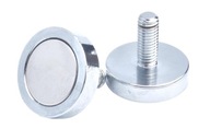 Neodymový magnetický držiak 20x18 vonkajší závit M5, sada 10 kusov Neodymový magnetický držiak 20x18 vonkajší závit M5, sada 10 kusov