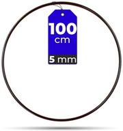Circle Macrame Ráfik ČIERNA 100 cm 5 mm SILNÝ DRÔT Circle Macrame Ráfik ČIERNA 100 cm 5 mm SILNÝ DRÔT