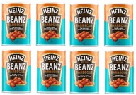 8x390g HEINZ Beanz Barbecue fazuľová konzerva