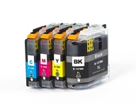 4x BROTHER LC127XL LC125XL DCP-J4110DW J4610DW 4x BROTHER LC127XL LC125XL DCP-J4110DW J4610DW