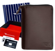 Kožená pánska peňaženka KOCHMANSKI PREMIUM so zapínaním na zips Kožená pánska peňaženka KOCHMANSKI PREMIUM so zapínaním na zips
